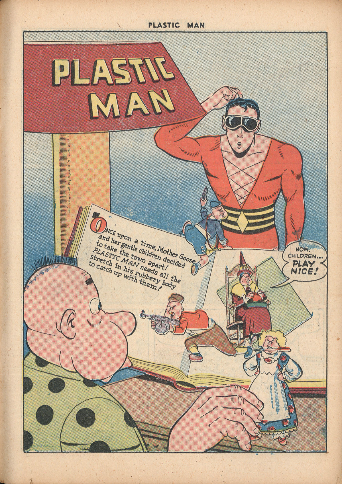 Read online Plastic Man (1943) comic -  Issue #6 - 15