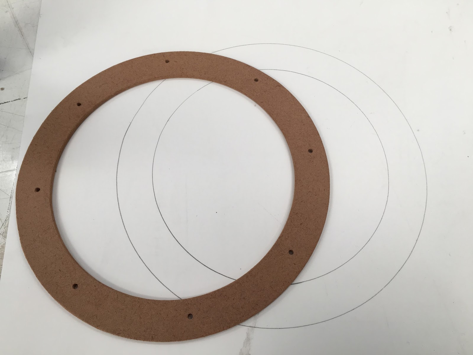 10" Dobsonian Stargazing and Modification Blog: Primary mirror boundary Diy Telescope Tube Rings