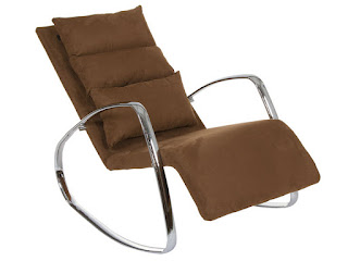 Sillon relax metal y poli piel