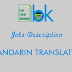 Deskripsi Kerja Mandarin Translator (Tugas, Fungsi, dan Kualifikasi)