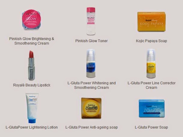 Health. Invest. Wealth. Royale.: Royale Beauty Products Price List