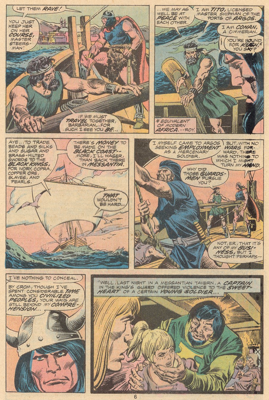 Read online Conan the Barbarian (1970) comic -  Issue #58 - 5