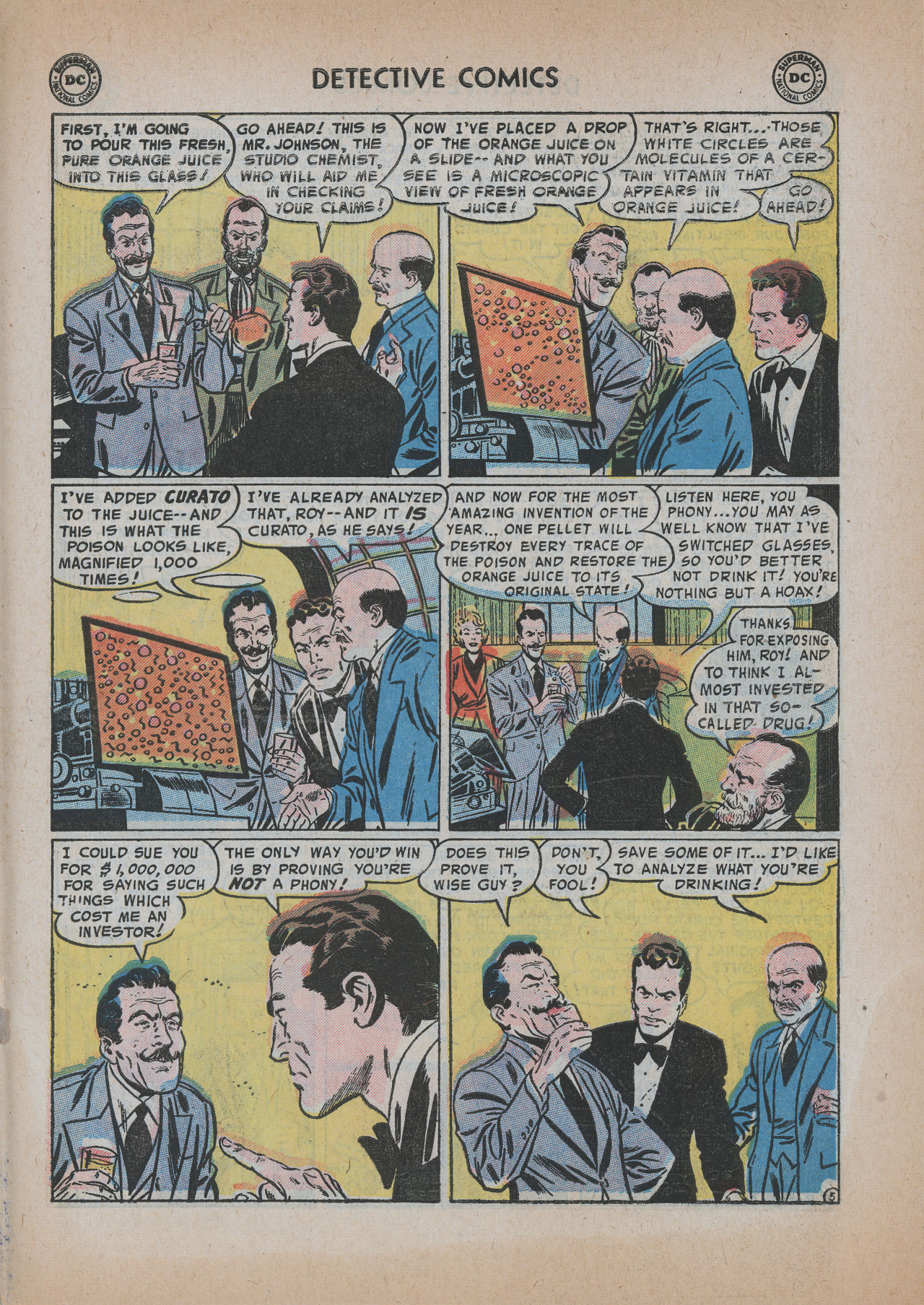 Read online Detective Comics (1937) comic -  Issue #219 - 31