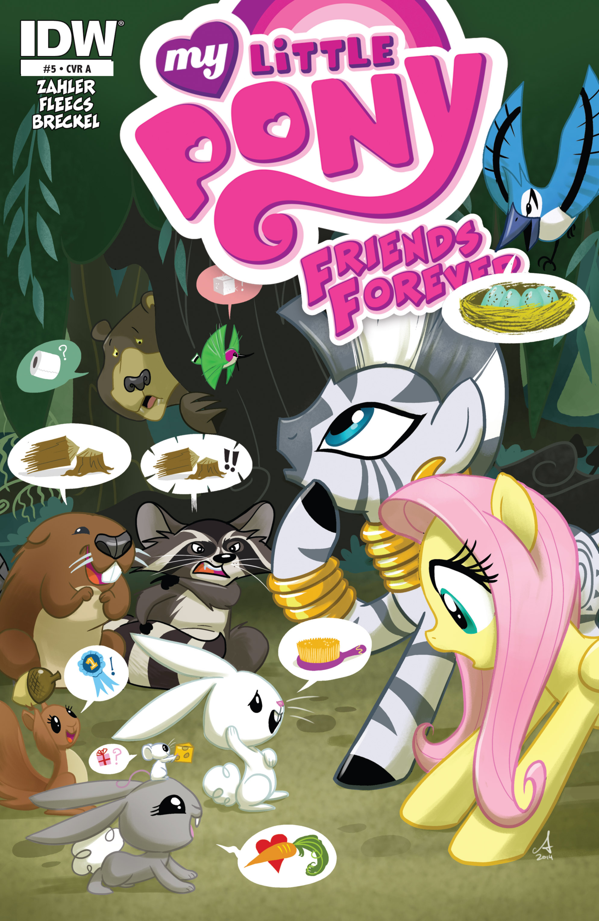 Read online My Little Pony: Friends Forever comic -  Issue #5 - 1