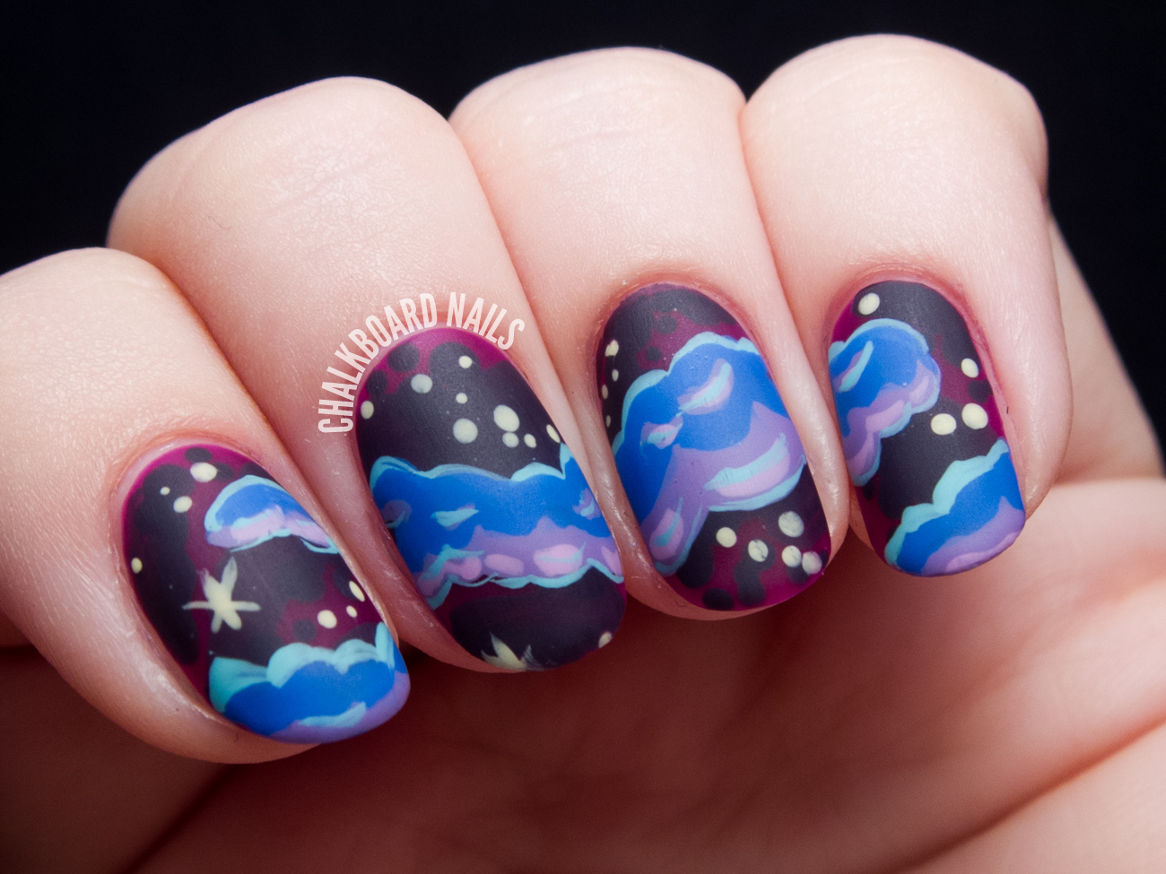 Astronomy Nail Art - wide 1
