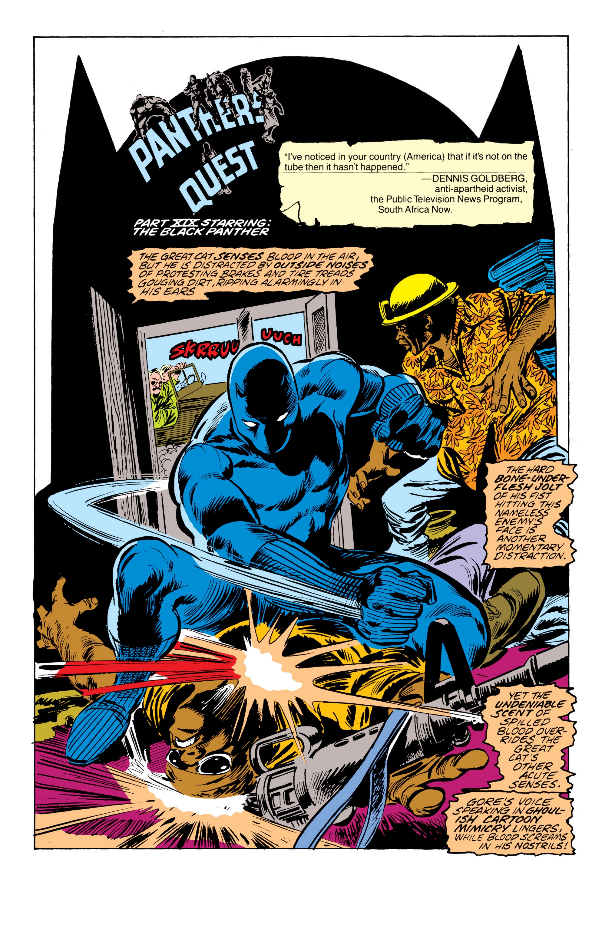 Read online Black Panther: Panther's Quest comic -  Issue # TPB - 152