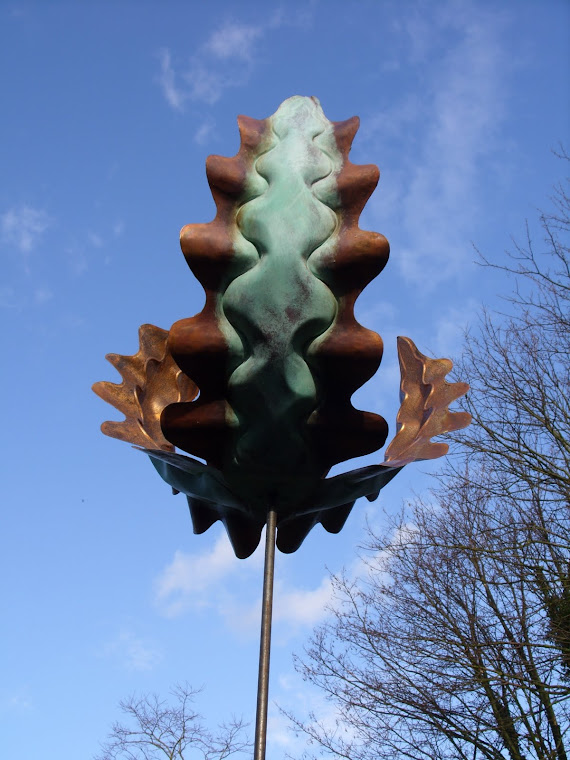 Tall Copper Sculpture (sold)