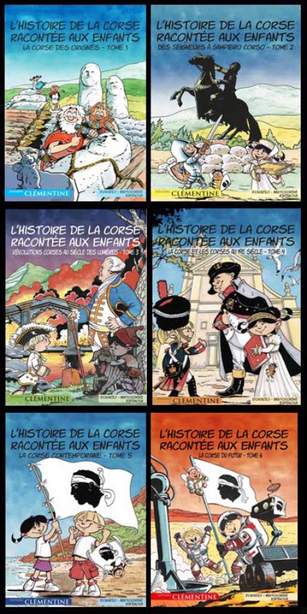 L'Histoire de la Corse racontée aux enfants (6 tomes)
