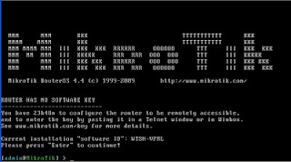Cara Instalasi Mikrotik OS