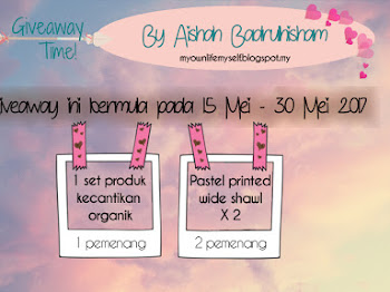 Giveaway Time by Aishah Badrulhisham