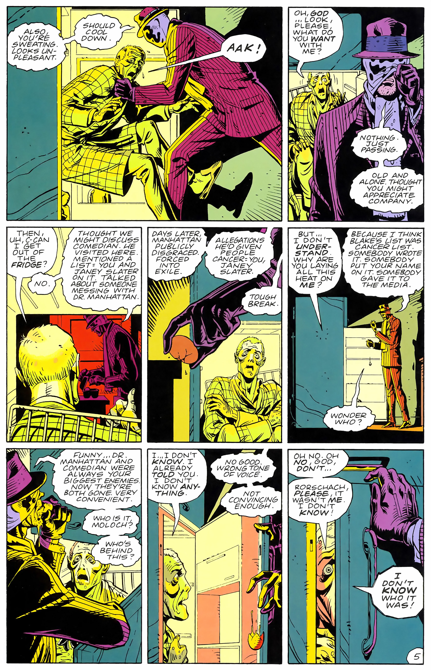 Read online Watchmen comic -  Issue #5 - 7