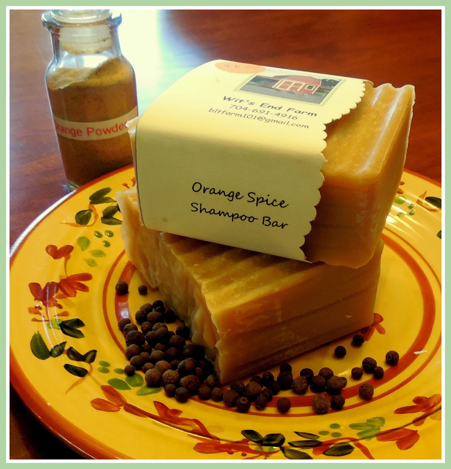 Wit's End Farm Homemade Shampoo Soap Bar!