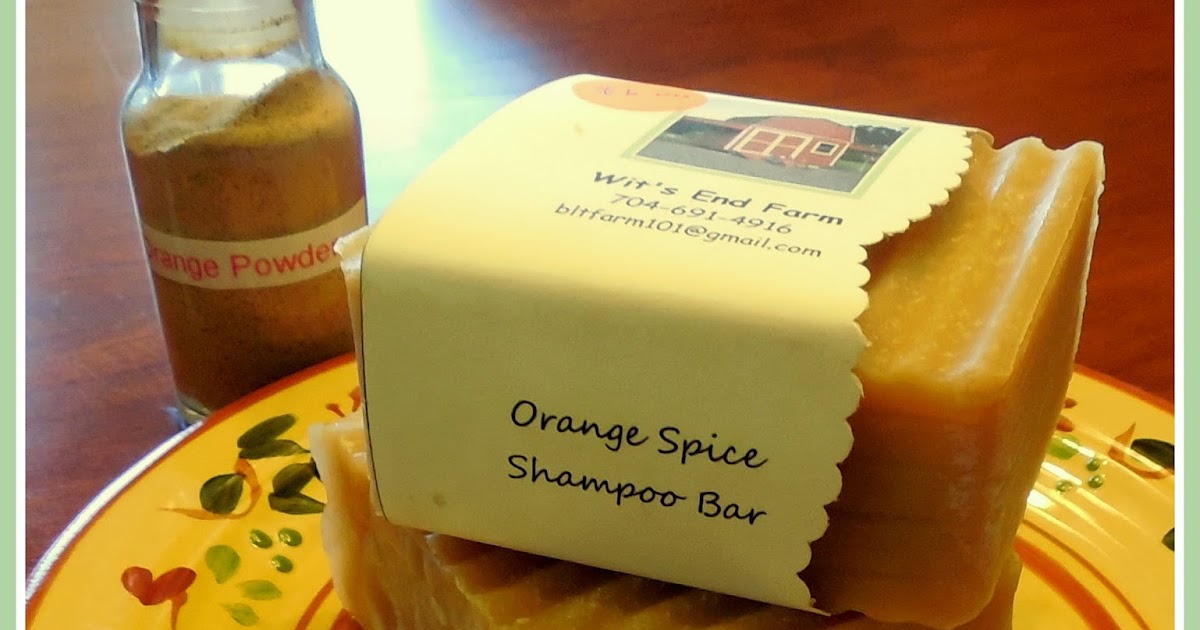 Wit's End Farm Homemade Shampoo Soap Bar!