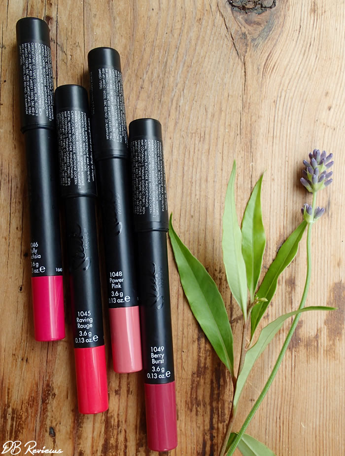 New Sleek Power Plump Lip Crayons