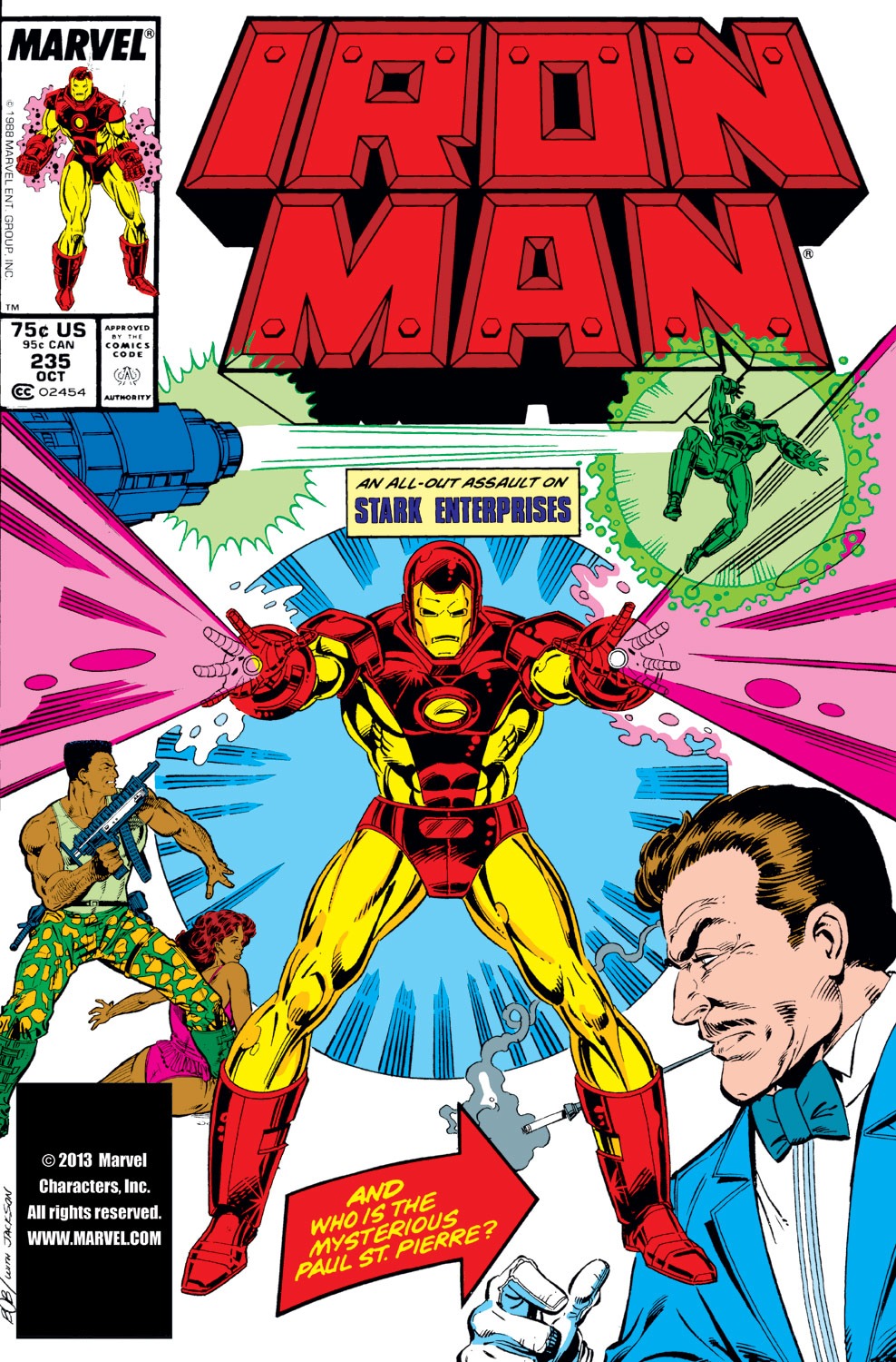 Read online Iron Man (1968) comic -  Issue #235 - 1