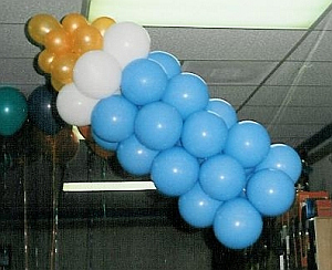 Multinotas Baby Shower Decoracion Con Globos