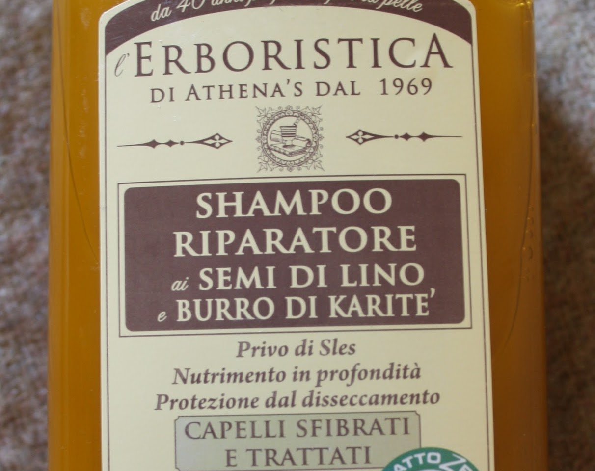 L'Erboristica Shampoo riparatore ai semi di lino e burro di karitè