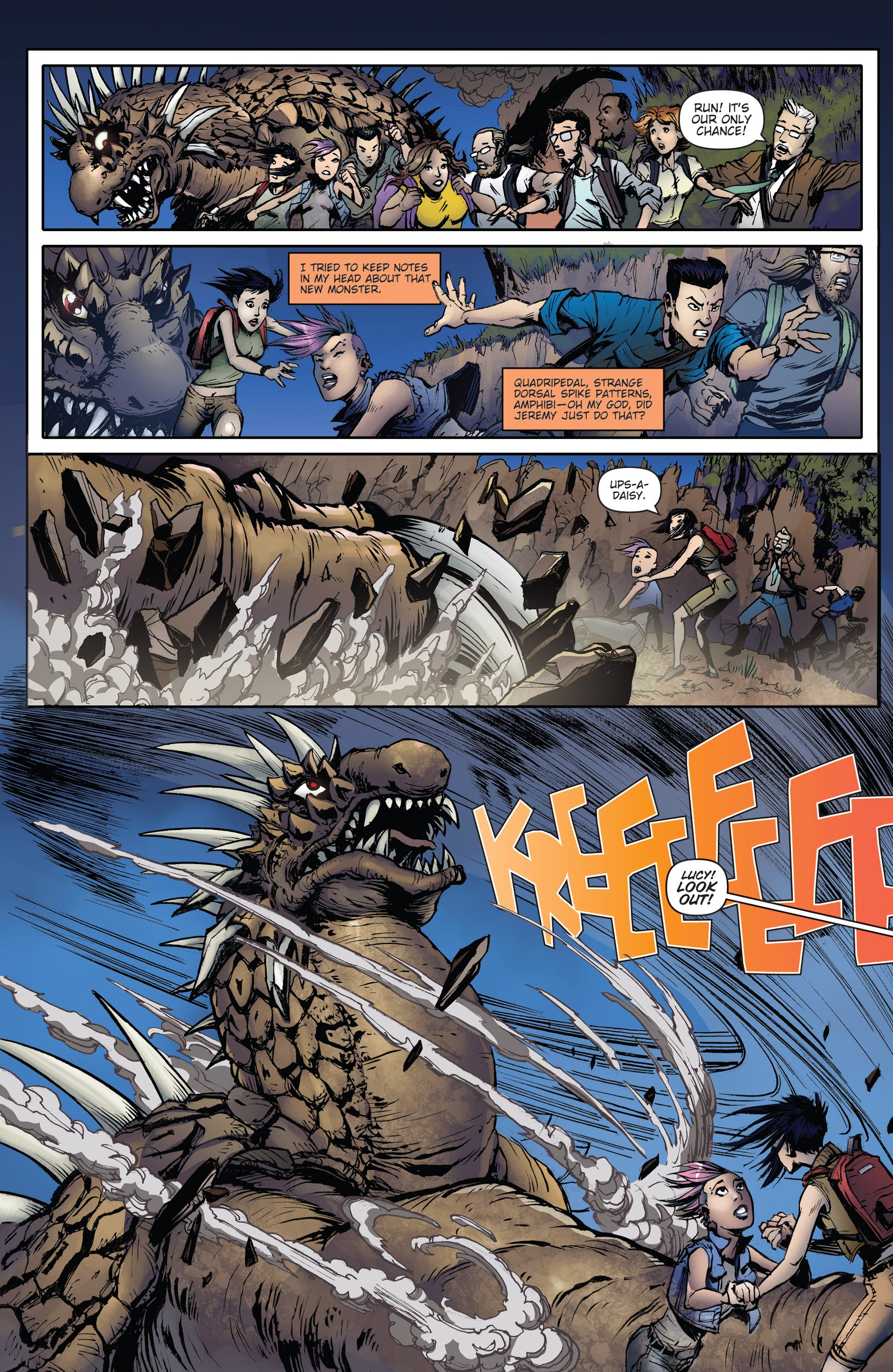 Read online Godzilla: Rulers of Earth comic -  Issue #5 - 5