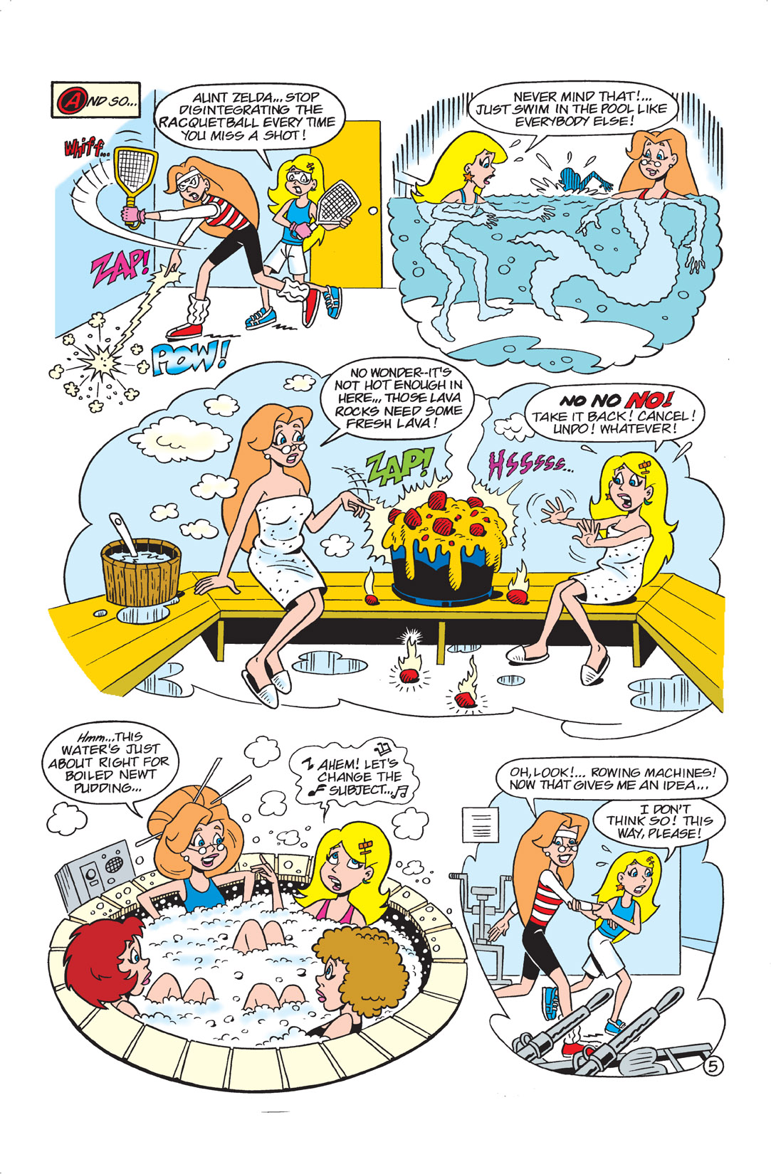 Read online Sabrina the Teenage Witch (2000) comic -  Issue #8 - 17
