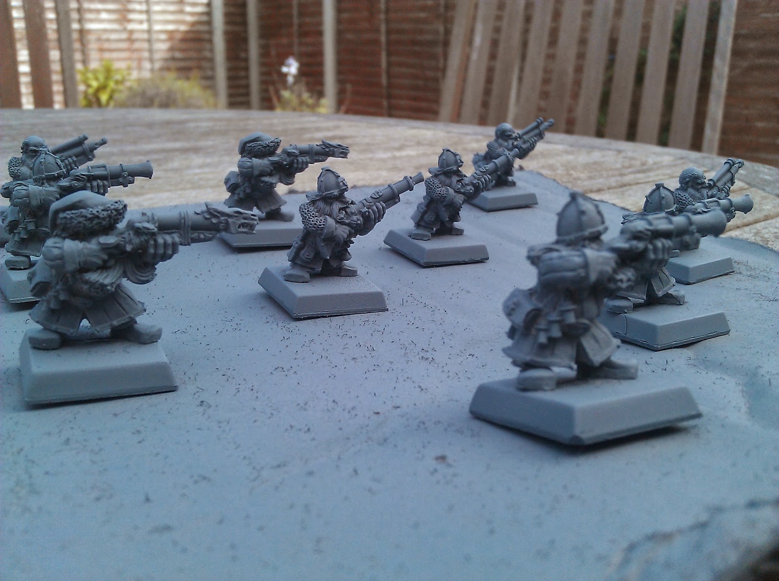 Warhammer Dwarf Blog Spray paint undercoat Blog of Grudges