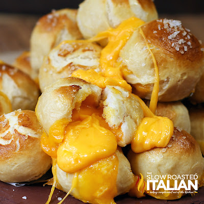 Outrageous Cheese Stuffed Pretzel Bombs Outrageous Cheese Stuffed Pretzel Bombs