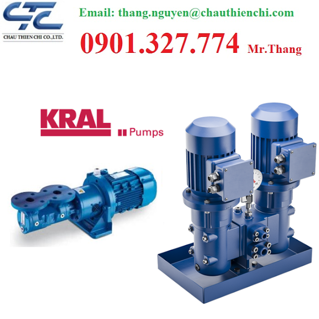 Bơm KRAL - Pump KRAL Việt Nam Pums-Kral