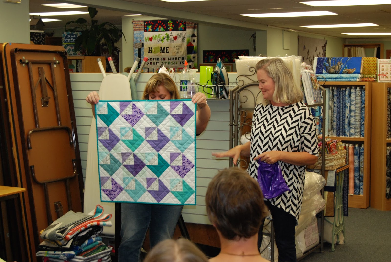 Creative Blessings Sew Saturday Paint Chip Swap Mini Quilt