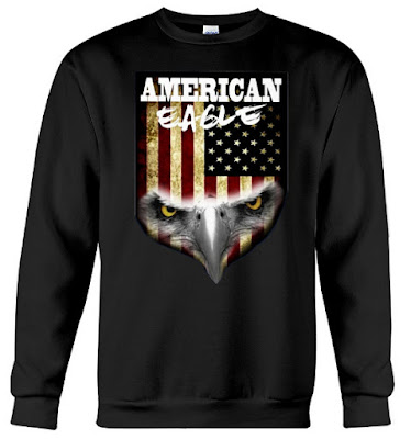  American Flag American Eagle T Shirt Hoodie Sweatshirt