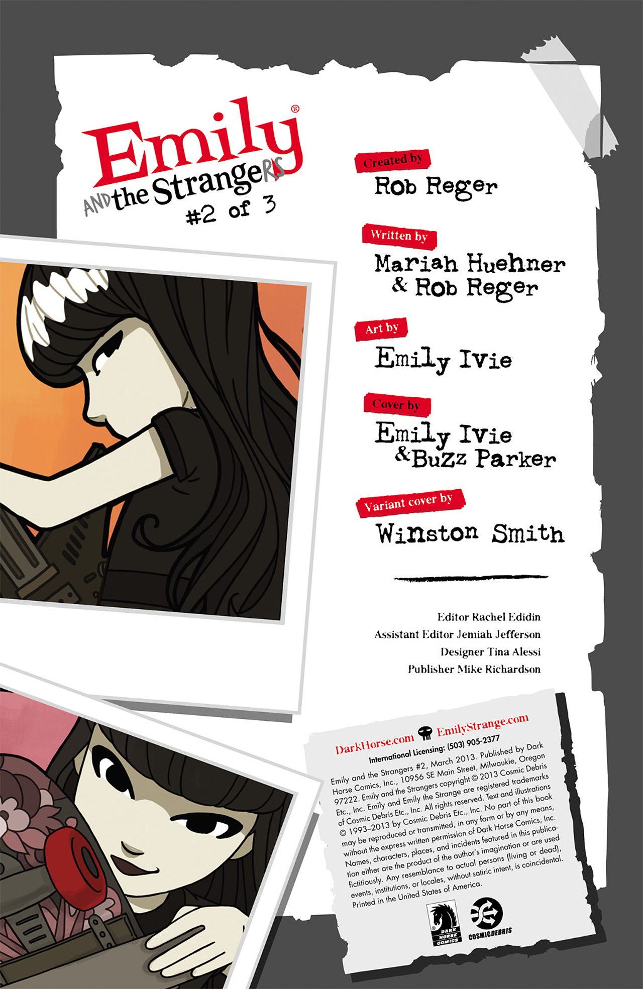 Read online Emily and the Strangers comic -  Issue #2 - 2