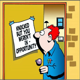 Opportunity Humor Cartoon