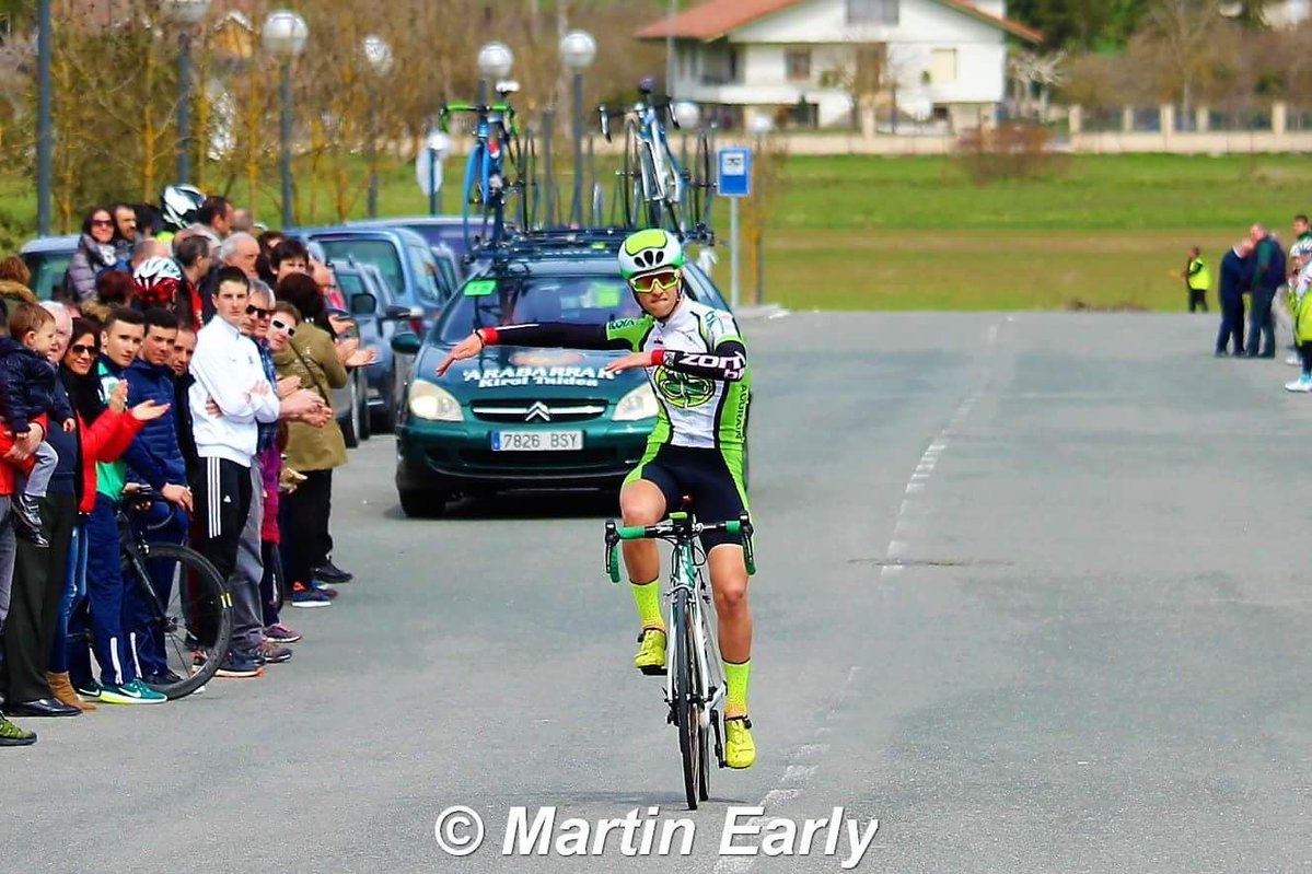 Jokin Murguialday (Arabarrak) gana en Agurain y se pone al frente de la