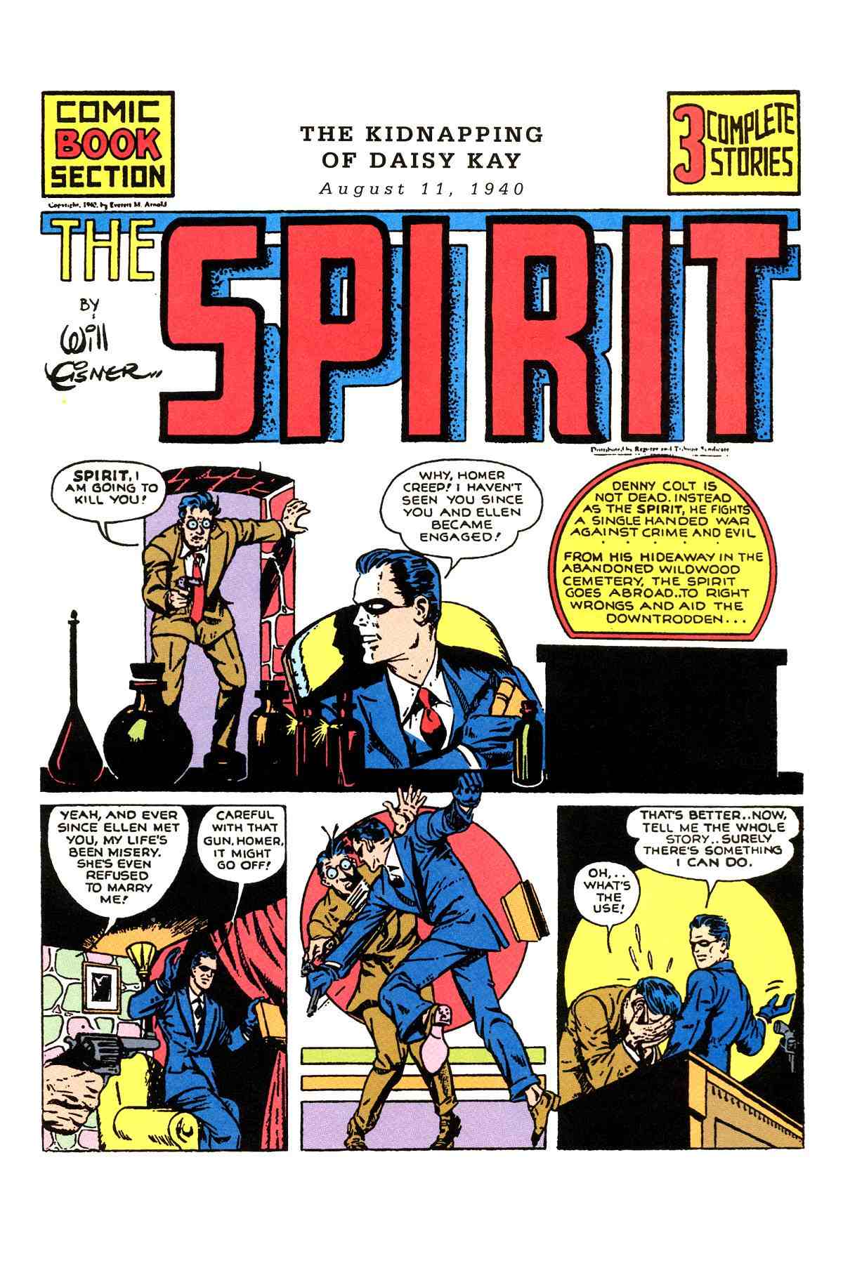 Read online Will Eisner's The Spirit Archives comic -  Issue # TPB 1 (Part 1) - 72
