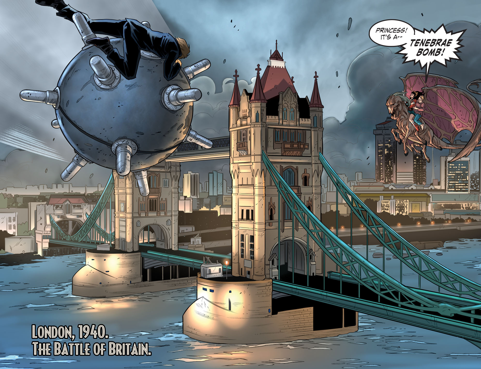 Read online DC Comics: Bombshells comic -  Issue #32 - 3
