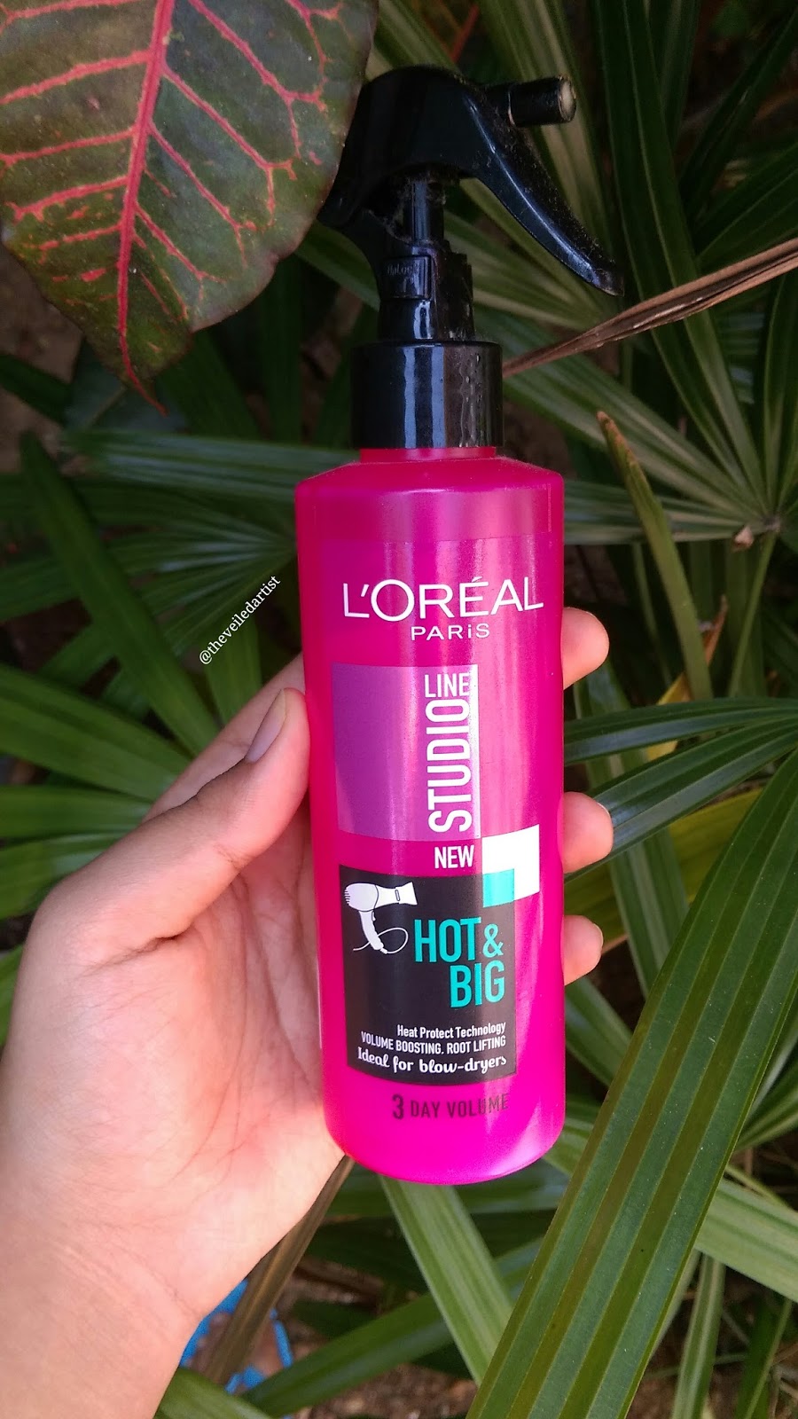 L'oreal Paris Studio Line Hot and Big Heat Protect Spray Review - The  Veiled Artist
