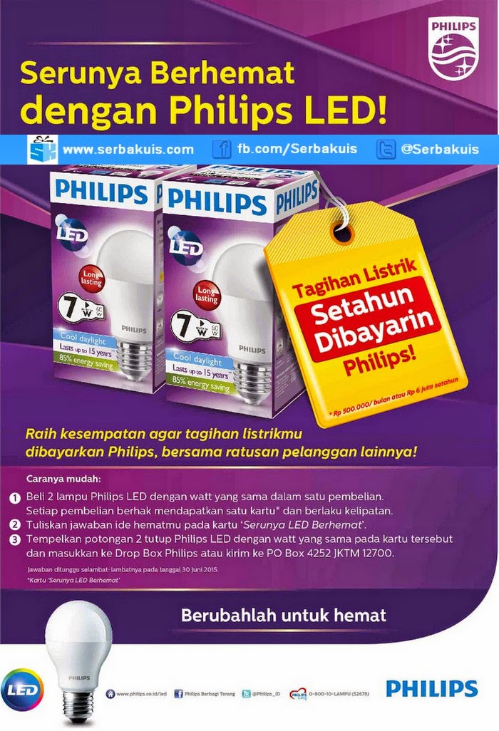 Promo Serunya Berhemat Dengan Philips LED