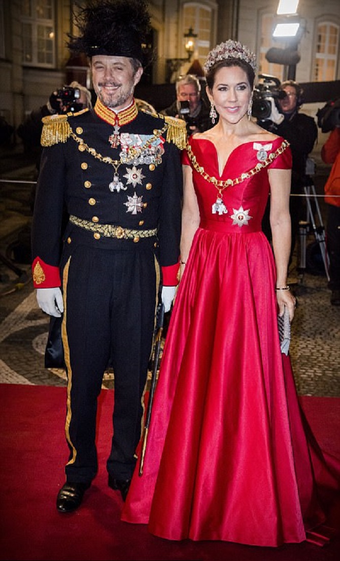 Royal Family Around the World The Royal Family of Denmark attended the