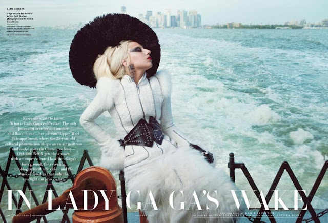 Lady Gaga: Covers Vanity Fair Magazine January 2012