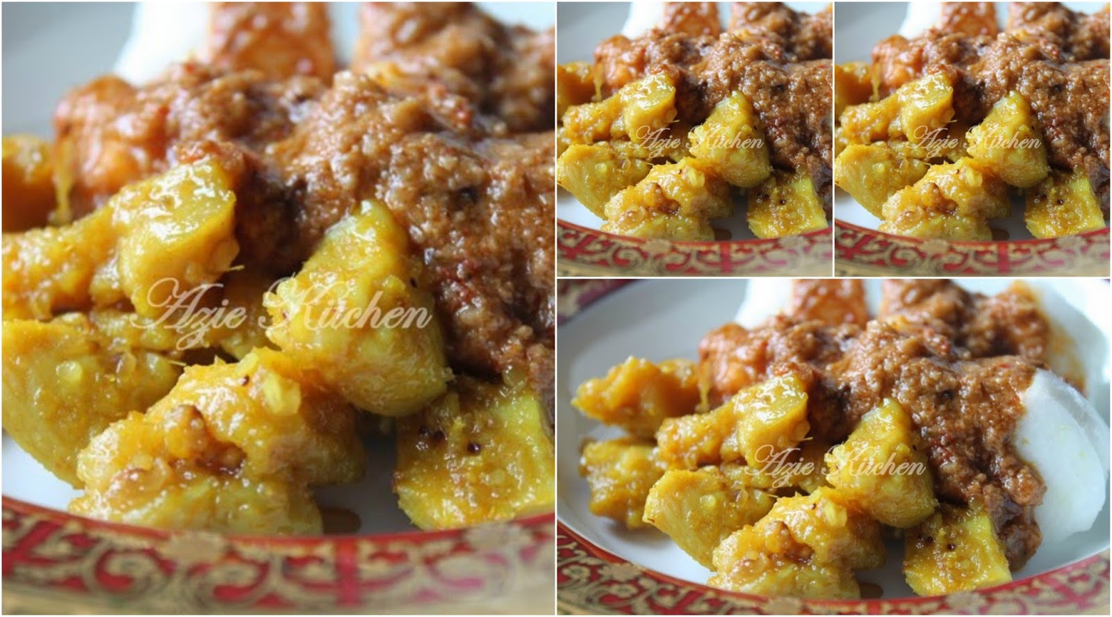 Laman Dapur Helen Kuah Kacang Ayam Terbaik Azie Kitchen