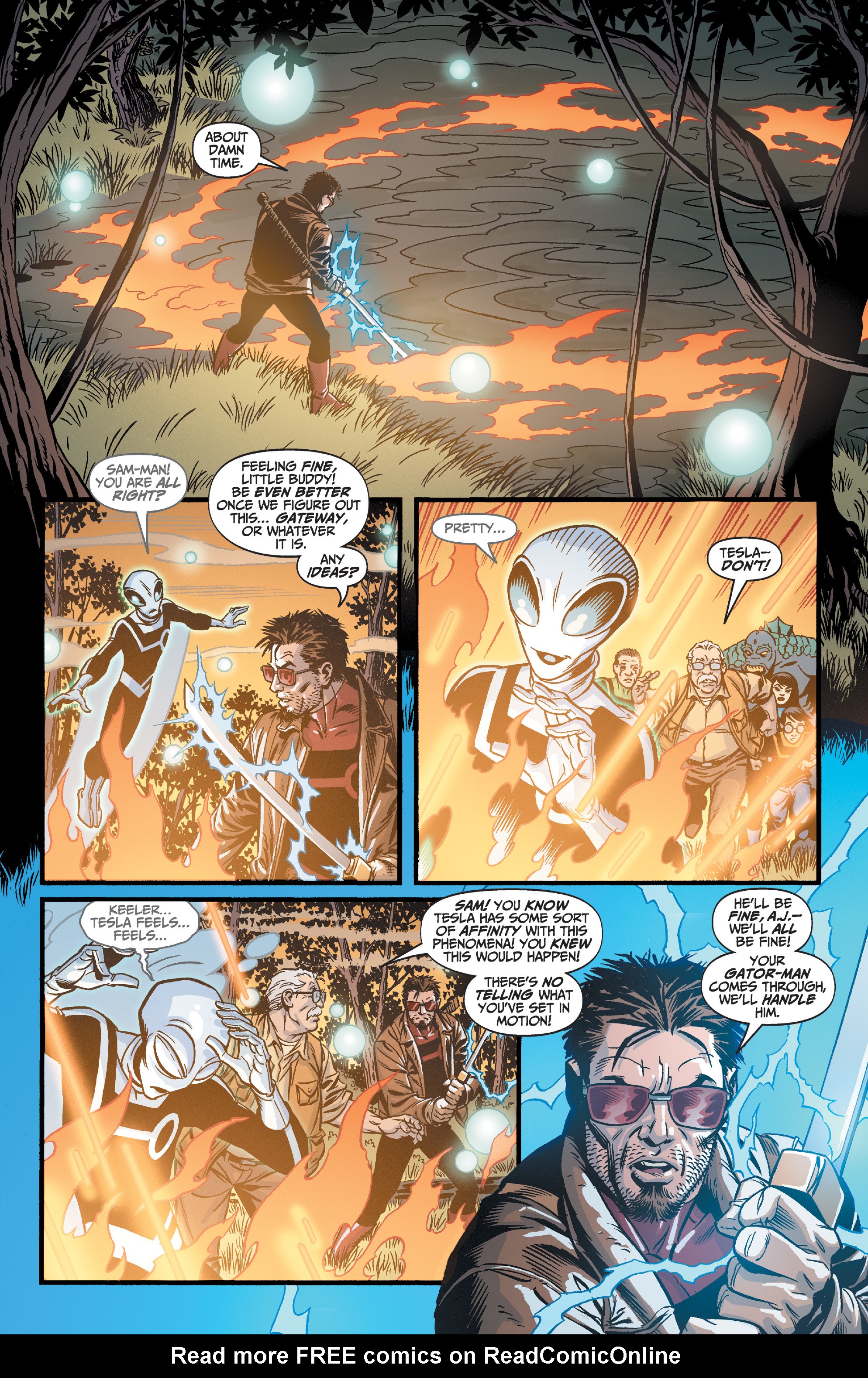 Read online Section Zero (2019) comic -  Issue #5 - 14