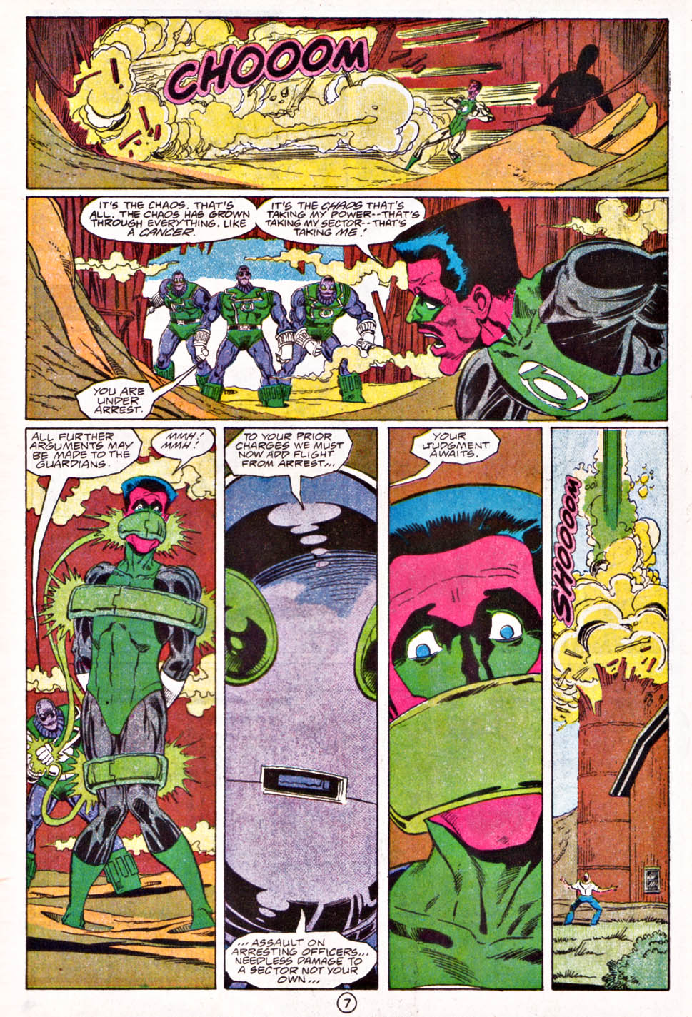 Read online Green Lantern: Emerald Dawn II comic -  Issue #6 - 8