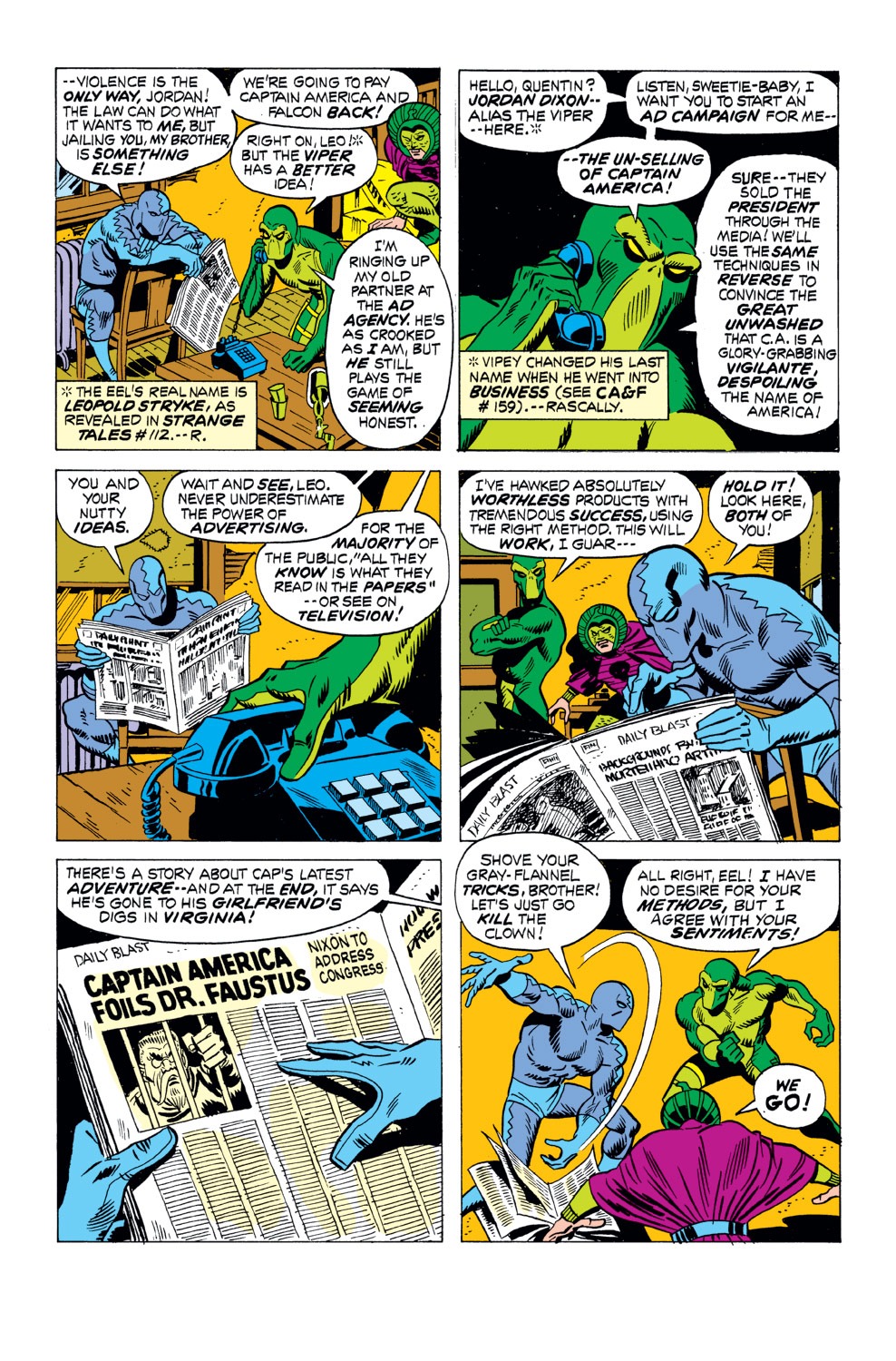 Captain America (1968) Issue #163 #77 - English 6