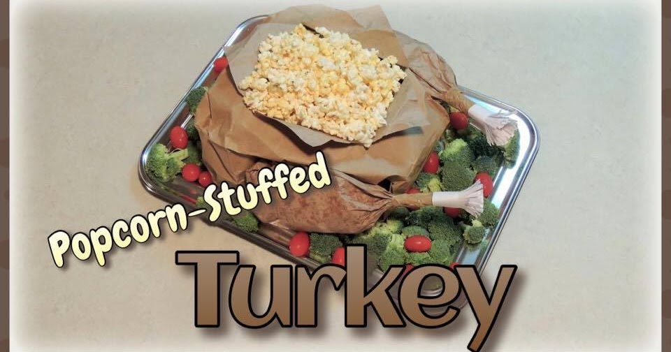 Craftie Kaleidoscope PopcornStuffed Turkey