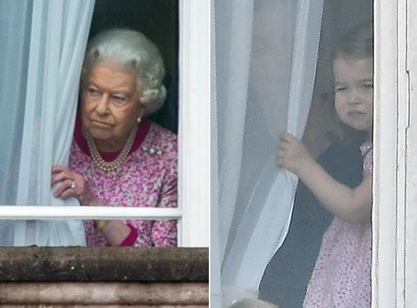 Queen Elizabeth, Duchess Camilla, Kate Middleton, Duchess Catherine, Princess Eugenie, Princess Beatrice, Princess Charlotte, Prince George, Prince Harry