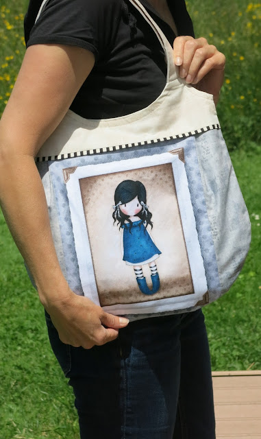 "Simply Gorjuss" collection by Santoro - Handmade bag