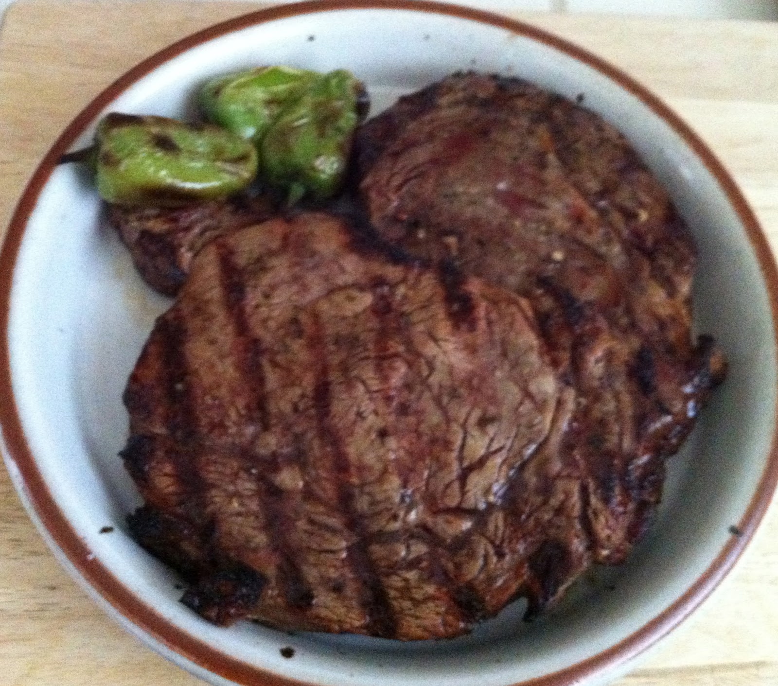 Grilled Ribeye Steaks with Tequila Spice Marinade