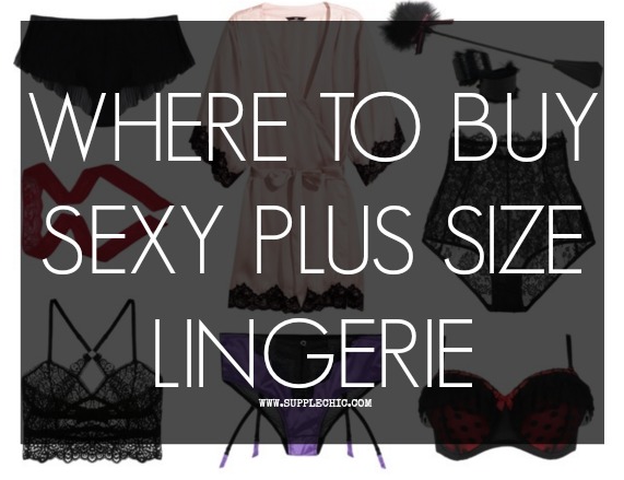 7 Affordable Plus Size Lingerie Stores That Sell More Than Granny