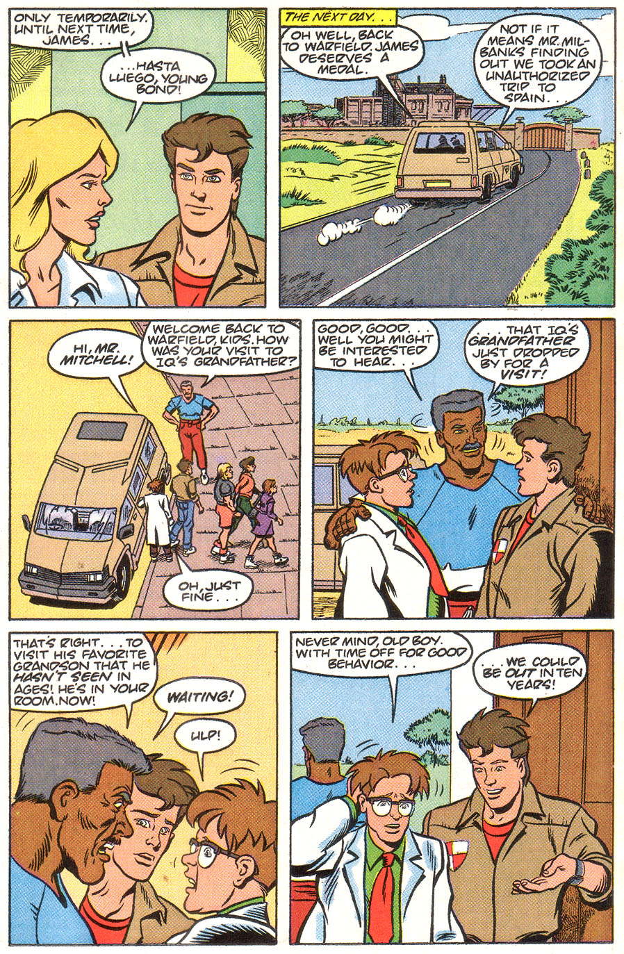 Read online James Bond Jr. comic -  Issue #5 - 28