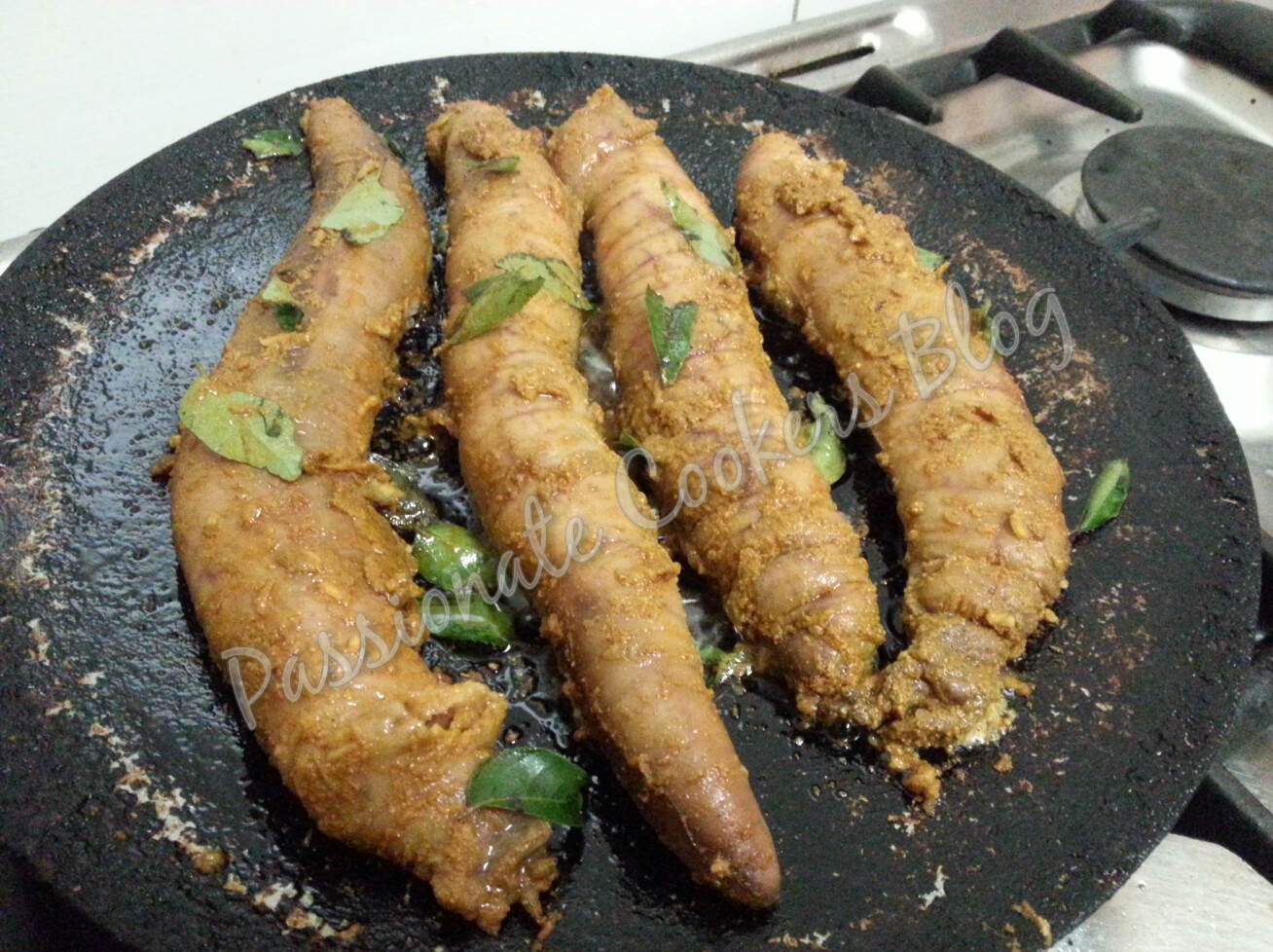 Spicy Fish Egg Fry