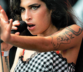 Amy Winehouse Tattoo Design Photo Gallery - Amy Winehouse Tattoo Ideas for Girls