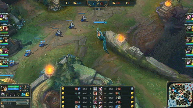 [LOL] 페이커 카시오페아 vs 도파 트페.gif | 인스티즈